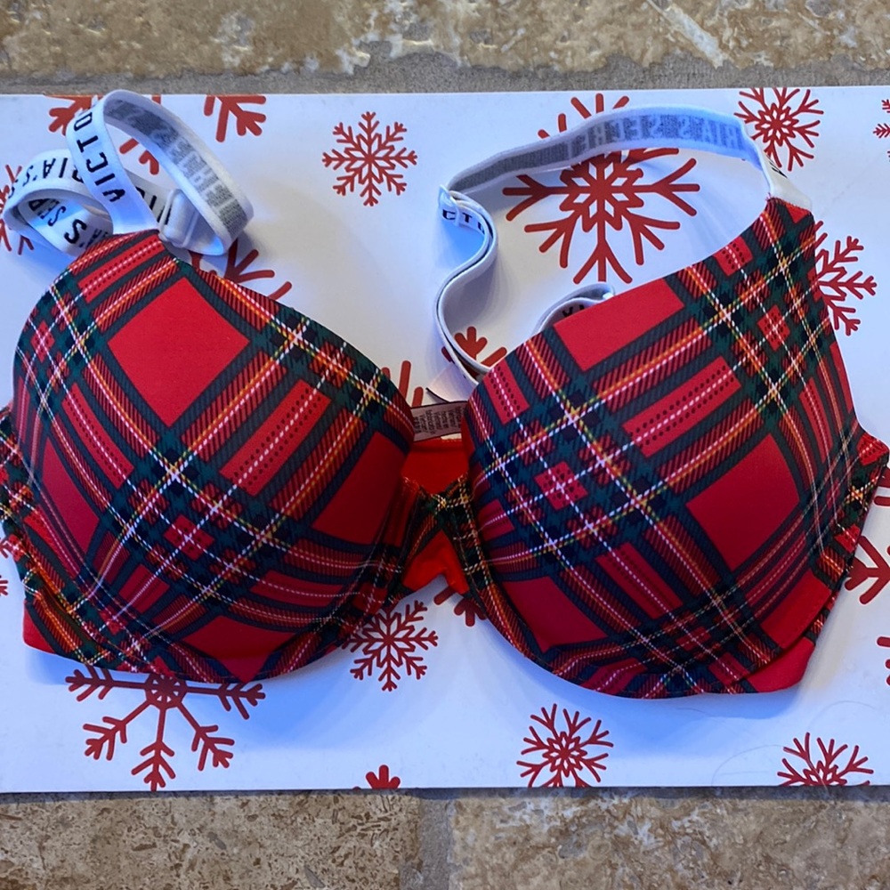 NWOT Victoria’s Secret Tartan Bra